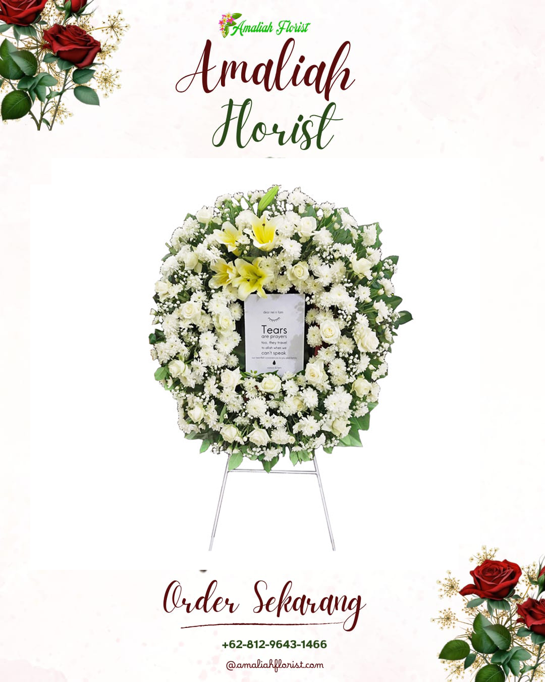 Krans Bunga Duka Banjarnegara